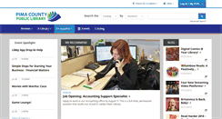 Desktop Screenshot of library.pima.gov